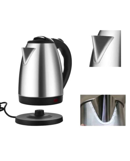 Su Isıtıcı 220 - 240 V Paslanmaz Çelik Kettle Uzun Ömürlü 2000 Watt Su Isıtıcı 220 - 240 V Paslanmaz Çelik Kettle Uzun Ömürlü 2000 Watt