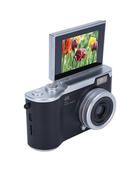 48 MP 4K Dijital Kamera 8X Zoom ve 180 Derece Ekran Yeni Başlayanlar İçin Uygun 48 MP 4K Dijital Kamera 8X Zoom ve 180 Derece Ekran Yeni Başlayanlar İçin Uygun