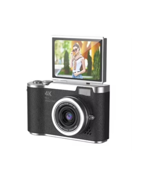 48 MP 4K Dijital Kamera 8X Zoom ve 180 Derece Ekran Yeni Başlayanlar İçin Uygun 48 MP 4K Dijital Kamera 8X Zoom ve 180 Derece Ekran Yeni Başlayanlar İçin Uygun