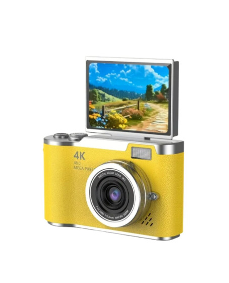 Yeni Nesil Dijital Kamera 48 MP 4K Video Zoomlu Selfie ve Vlog Kamera Yeni Nesil Dijital Kamera 48 MP 4K Video Zoomlu Selfie ve Vlog Kamera