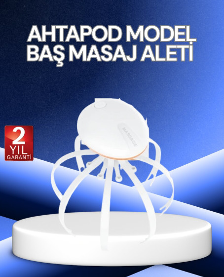 Elektrikli Kafa Masaj Cihazı 3 Modlu USB-C Şarjlı Rahatlatıcı Masaj Aleti Elektrikli Kafa Masaj Cihazı 3 Modlu USB-C Şarjlı Rahatlatıcı Masaj Aleti