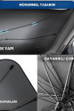 Toyota Yaris, VW Polo, Kia Rio, Fiat Punto, Hyundai Accent Blue Uyumlu Oto Şemsiye