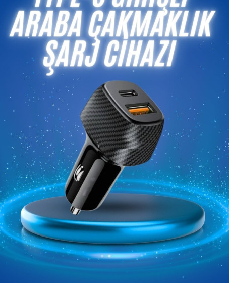 38W Oto Çakmaklık Araç Içi Şarj Cihazı Hızlı Şarj Uzun Ömürlü 38W Oto Çakmaklık Araç Içi Şarj Cihazı Hızlı Şarj Uzun Ömürlü