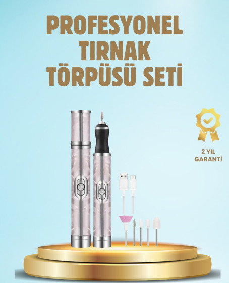 Elektrikli Tırnak Törpüsü Ayarlanabilir Hızlı Manikür Pedikür Cihazı