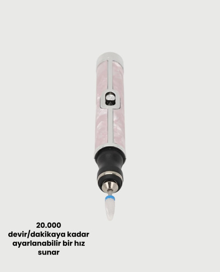 Elektrikli Tırnak Törpüsü Ayarlanabilir Hızlı Manikür Pedikür Cihazı