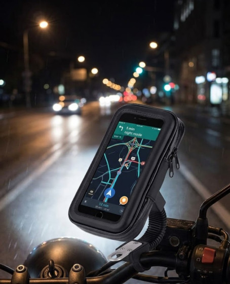 Bisiklet Scooter Motosiklet İçin Su Geçirmez Telefon Standı 360 Derece Döner Bisiklet Scooter Motosiklet İçin Su Geçirmez Telefon Standı 360 Derece Döner