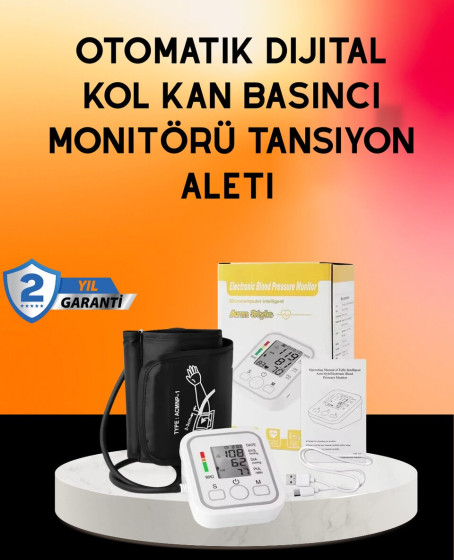 Ritmi Tespit Özellikli Dijital Tansiyon Aleti Ritmi Tespit Özellikli Dijital Tansiyon Aleti