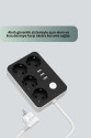4 Prizli 3 USB Portlu Anahtarlı Akım Korumalı Priz