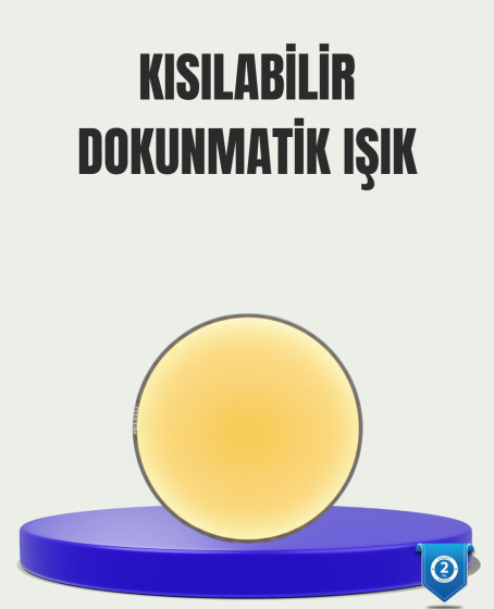 LED Hareket Sensörlü Gece Lambası Kablosuz Duvar Tipi