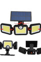 Solar LED Projektör Sensörlü Dış Mekan Güvenlik Lambası