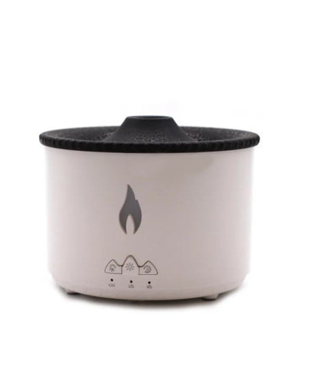 LED Alev Efektli Aroma Difüzörü Ultrasonik Hava Nemlendirici Gece Lambası Fonksiyonlu LED Alev Efektli Aroma Difüzörü Ultrasonik Hava Nemlendirici Gece Lambası Fonksiyonlu