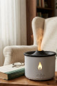 LED Alev Efektli Aroma Difüzörü Ultrasonik Hava Nemlendirici Gece Lambası Fonksiyonlu LED Alev Efektli Aroma Difüzörü Ultrasonik Hava Nemlendirici Gece Lambası Fonksiyonlu