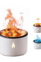 LED Alev Efektli Aroma Difüzörü Ultrasonik Hava Nemlendirici Gece Lambası Fonksiyonlu LED Alev Efektli Aroma Difüzörü Ultrasonik Hava Nemlendirici Gece Lambası Fonksiyonlu