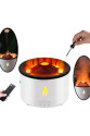 LED Alev Efektli Aroma Difüzörü Ultrasonik Hava Nemlendirici Gece Lambası Fonksiyonlu LED Alev Efektli Aroma Difüzörü Ultrasonik Hava Nemlendirici Gece Lambası Fonksiyonlu