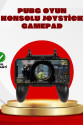 PUBG Mobile Uyumlu Joystick ve Parmak Tetikli Oyun Gamepadi