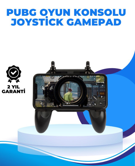 Joystickli ve Tetikleyicili PUBG Mobile Gamepad Oyun Kontrolcüsü Joystickli ve Tetikleyicili PUBG Mobile Gamepad Oyun Kontrolcüsü