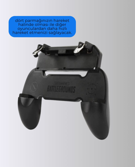 Joystickli ve Tetikleyicili PUBG Mobile Gamepad Oyun Kontrolcüsü Joystickli ve Tetikleyicili PUBG Mobile Gamepad Oyun Kontrolcüsü