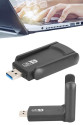 Wifi Adaptörü Bt5.0 Wifi 2'si Bir Arada Çift Bantlı Çift Anten Wifi Adaptörü Bt5.0 Wifi 2'si Bir Arada Çift Bantlı Çift Anten