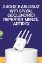 Çift Bantlı Otomatik Kurulum WiFi Repeater Menzil Genişletici