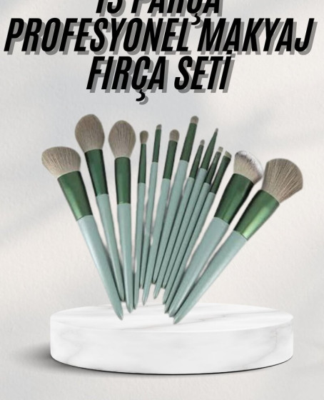Dayanıklı Makyaj Fırçası Seti 13 Parça Yumuşak Kıllı Fırçalar Allık Fondöten Far Fırçası Dayanıklı Makyaj Fırçası Seti 13 Parça Yumuşak Kıllı Fırçalar Allık Fondöten Far Fırçası