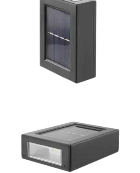 Yeni Model Solar Çift Taraflı Duvar Lambası Dekoratif Duvar Lambası