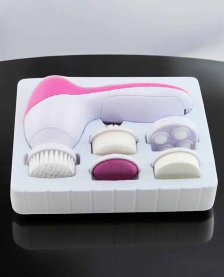 Taşınabilir Yüz Temizleme Cihazı Masaj, Peeling, Temizlik 5 Başlıklı Taşınabilir Yüz Temizleme Cihazı Masaj, Peeling, Temizlik 5 Başlıklı