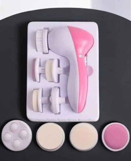 Taşınabilir Yüz Temizleme Cihazı Masaj, Peeling, Temizlik 5 Başlıklı Taşınabilir Yüz Temizleme Cihazı Masaj, Peeling, Temizlik 5 Başlıklı