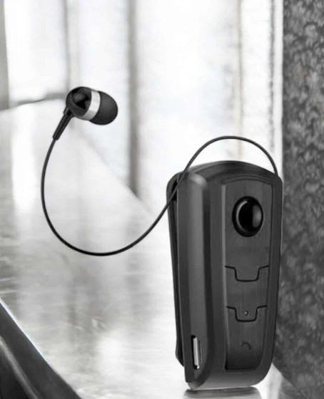 Makaralı Bluetooth Kulaklık Kulak İçi Android iOS Uyumlu Titreşimli