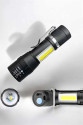 El Feneri Led USB Şarjlı Zoom Mini Led Işık Acil Durum Feneri El Feneri Led USB Şarjlı Zoom Mini Led Işık Acil Durum Feneri