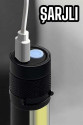 El Feneri Led USB Şarjlı Zoom Mini Led Işık Acil Durum Feneri El Feneri Led USB Şarjlı Zoom Mini Led Işık Acil Durum Feneri