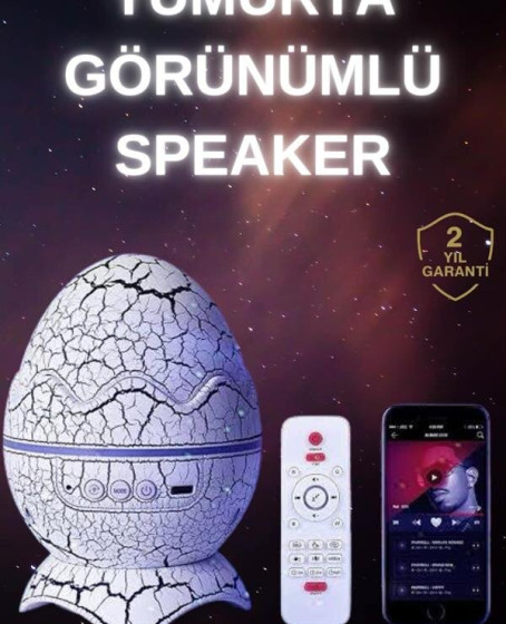 Dinozor Speaker Renk Değiştirme Projeksiyon Modu Bluetooth Hoparlör Gece Lambası Dinozor Speaker Renk Değiştirme Projeksiyon Modu Bluetooth Hoparlör Gece Lambası