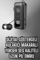 Makaralı Bluetooth Kulaklık Kulak İçi Dijital Göstergeli Yüksek Ses Kaliteli Makaralı Bluetooth Kulaklık Kulak İçi Dijital Göstergeli Yüksek Ses Kaliteli