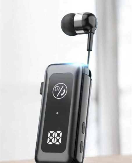 Makaralı Bluetooth Kulaklık Kulak İçi Dijital Göstergeli Yüksek Ses Kaliteli Makaralı Bluetooth Kulaklık Kulak İçi Dijital Göstergeli Yüksek Ses Kaliteli