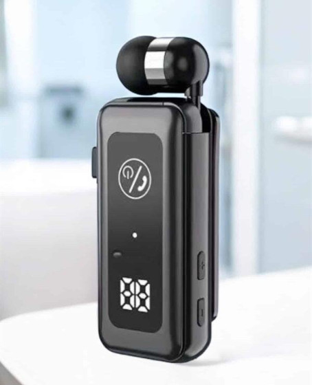 Kablolu Makaralı Bluetooth Kulaklık Uzun Pil Ömrü Dijital Göstergeli Kablolu Makaralı Bluetooth Kulaklık Uzun Pil Ömrü Dijital Göstergeli