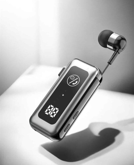 Kablolu Makaralı Bluetooth Kulaklık Uzun Pil Ömrü Dijital Göstergeli Kablolu Makaralı Bluetooth Kulaklık Uzun Pil Ömrü Dijital Göstergeli