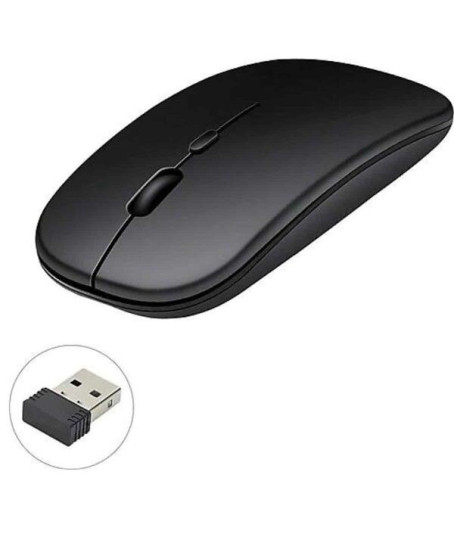 Kablosuz Mouse Fare Şarjlı Bluetooth Wireless Çift Modlu Sessiz Kablosuz Mouse Fare Şarjlı Bluetooth Wireless Çift Modlu Sessiz