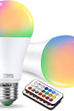 Led Ampul Enerji Dostu RGB Işıklı 100W Led Işık