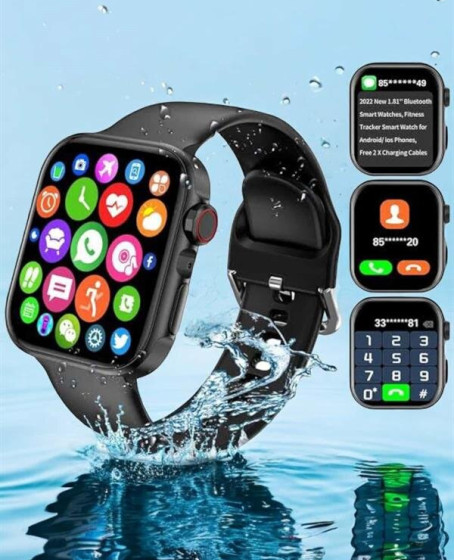 Akıllı Saat Bluetooth Bağlantı ve 24 Saat Sağlık İzleme GPS Arama Cevaplama