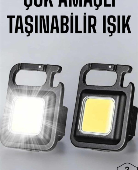 Anahtarlık Çok Amaçlı Mıknatıslı Taşınabilir Işık Led Şarjlı Anahtarlık Çok Amaçlı Mıknatıslı Taşınabilir Işık Led Şarjlı