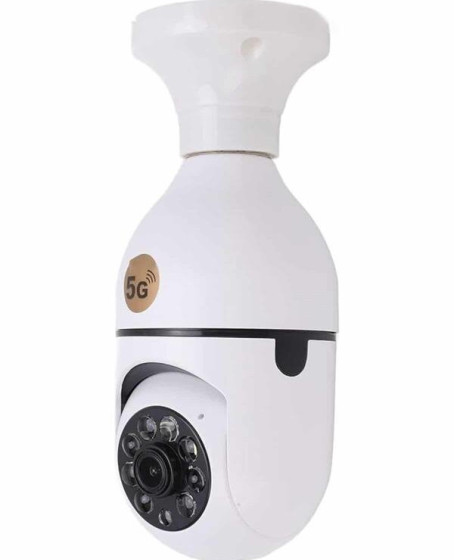Akıllı Kamera Wifi Kamera Duylu Ampul Görünümlü 360 Derece Dönebilen Ev Kamerası Akıllı Kamera Wifi Kamera Duylu Ampul Görünümlü 360 Derece Dönebilen Ev Kamerası