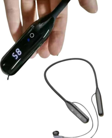 Kablolu Kulak İçi Bluetooth Kulaklık 60 Saat ANC Özellikli Boyun Bantlı Kablolu Kulak İçi Bluetooth Kulaklık 60 Saat ANC Özellikli Boyun Bantlı