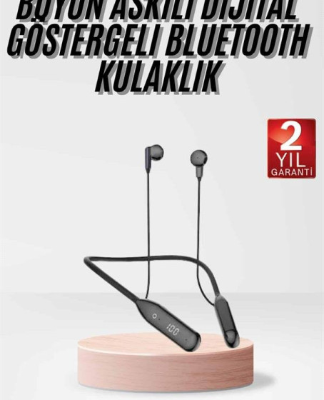 Kablolu Kulak İçi Bluetooth Kulaklık 60 Saat ANC Özellikli Boyun Bantlı Kablolu Kulak İçi Bluetooth Kulaklık 60 Saat ANC Özellikli Boyun Bantlı