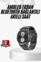 Erkeklere Özel Akıllı Saat Çelik Kordon Bluetooth Bağlantılı İOS ve Android Uyumlu Erkeklere Özel Akıllı Saat Çelik Kordon Bluetooth Bağlantılı İOS ve Android Uyumlu