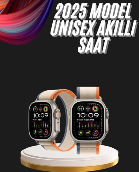 Akıllı Saat Kol Saati Android ve İOS Uyumlu Nabız Ölçer Sesli Asistan