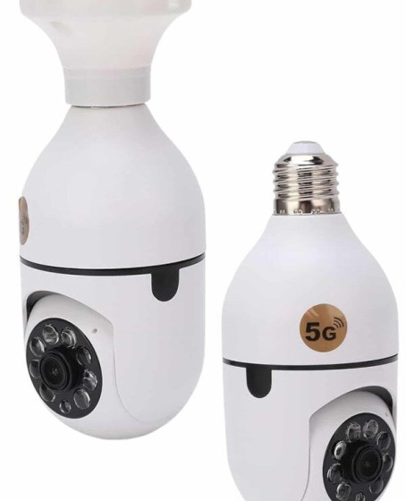 Güvenlik Kamerası Wi-Fi Özellikli 360 Derece Full Hd 1080p Ampül Kamera Güvenlik Kamerası Wi-Fi Özellikli 360 Derece Full Hd 1080p Ampül Kamera