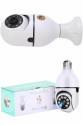 Güvenlik Kamerası Wi-Fi Özellikli 360 Derece Full Hd 1080p Ampül Kamera Güvenlik Kamerası Wi-Fi Özellikli 360 Derece Full Hd 1080p Ampül Kamera