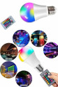 Ayarlanabilir Parlaklık RGB Led Ampul Beyaz Lamba Ve Renkli Ampul Ayarlanabilir Parlaklık RGB Led Ampul Beyaz Lamba Ve Renkli Ampul