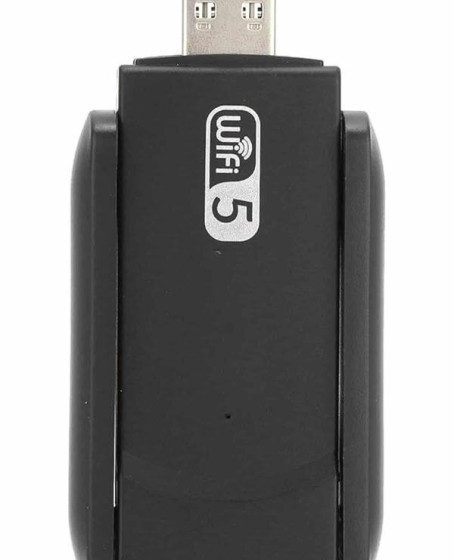 Wifi Adaptörü Bt5.0 Wifi 2'si Bir Arada Çift Bantlı Çift Anten