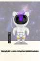 Ayarlanabilir Parlaklık ve Zamanlayıcı Modlu Astronot Lamba