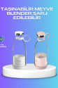 Çevre Dostu Cam Gövdeli Kablosuz Smoothie Blender